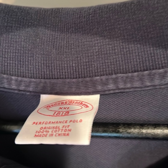 Brooks Brothers navy blue short sleeve polo size XXL - Picture 3 of 4